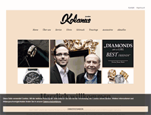 Tablet Screenshot of kolanus.de
